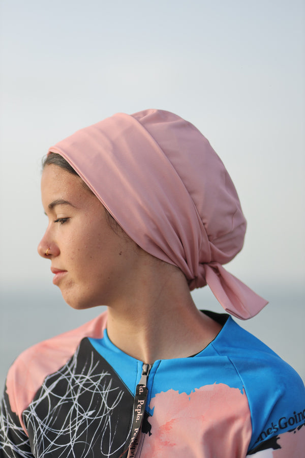 Surfer Peach Turban