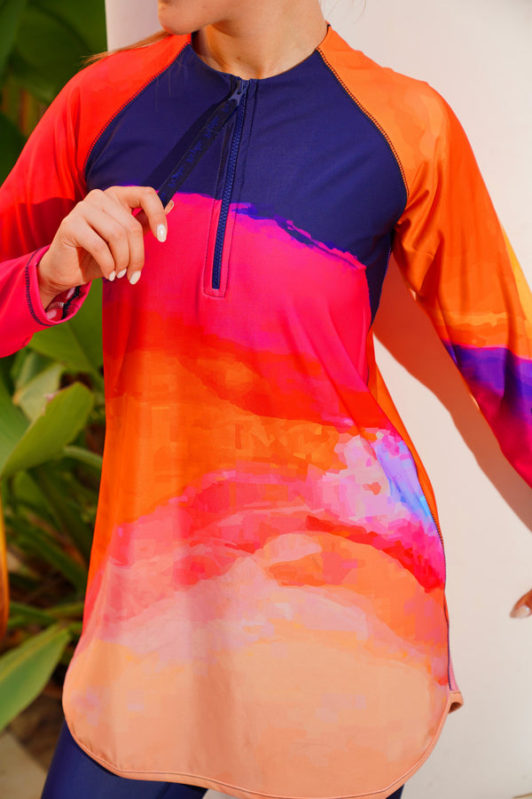 Sunset Long Rashguard