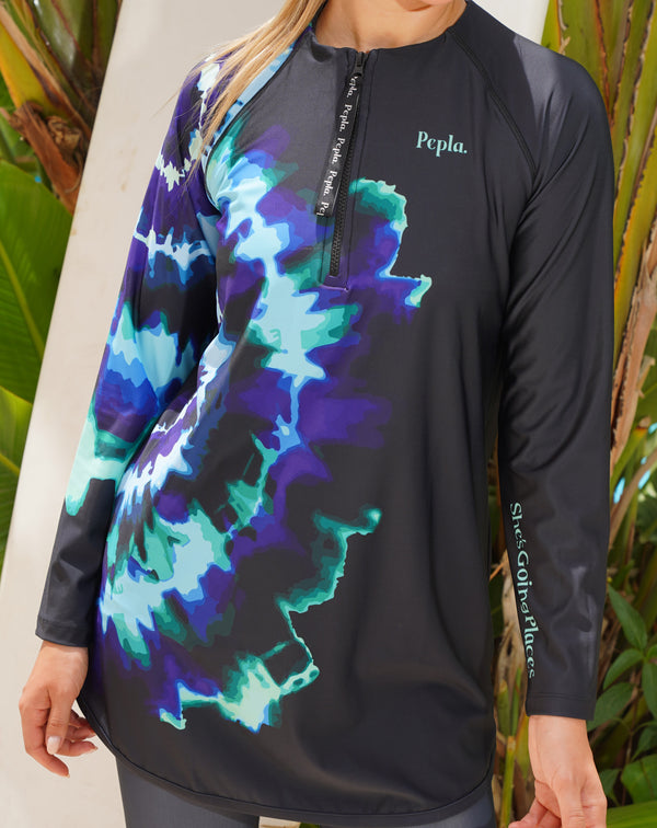 Tie Dye Long Rashguard