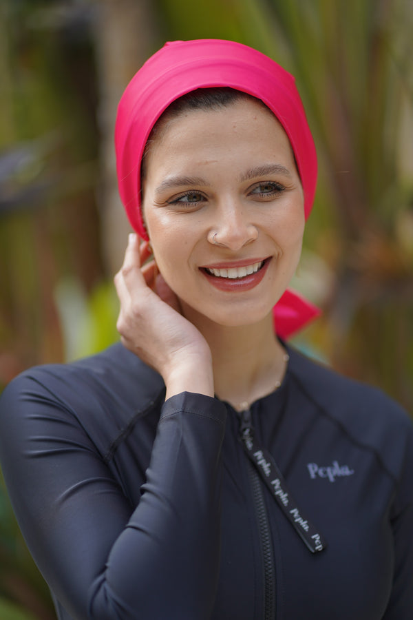 Fuchsia Turban